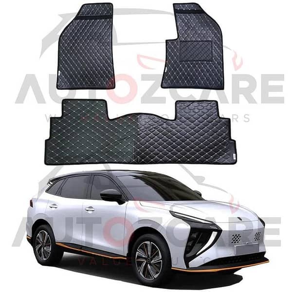 Forthing Friday REEV 7D Floor Mat (Flat Style) 3PCS - Model 2025-2026