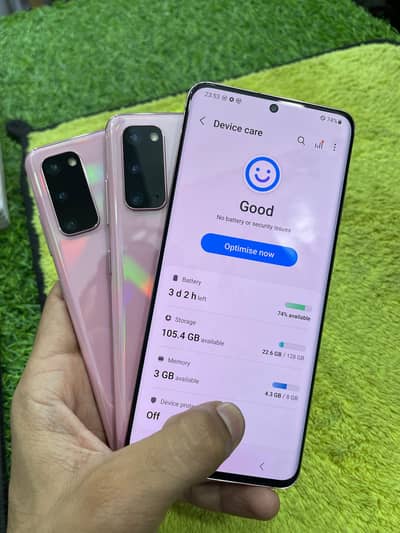 Samsung s20 8/128gb Duel physical approve 10/10
