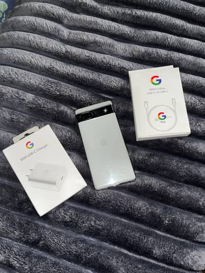 Google Pixel 6a OFFICIAL PTA APPROVED With Complete Charger