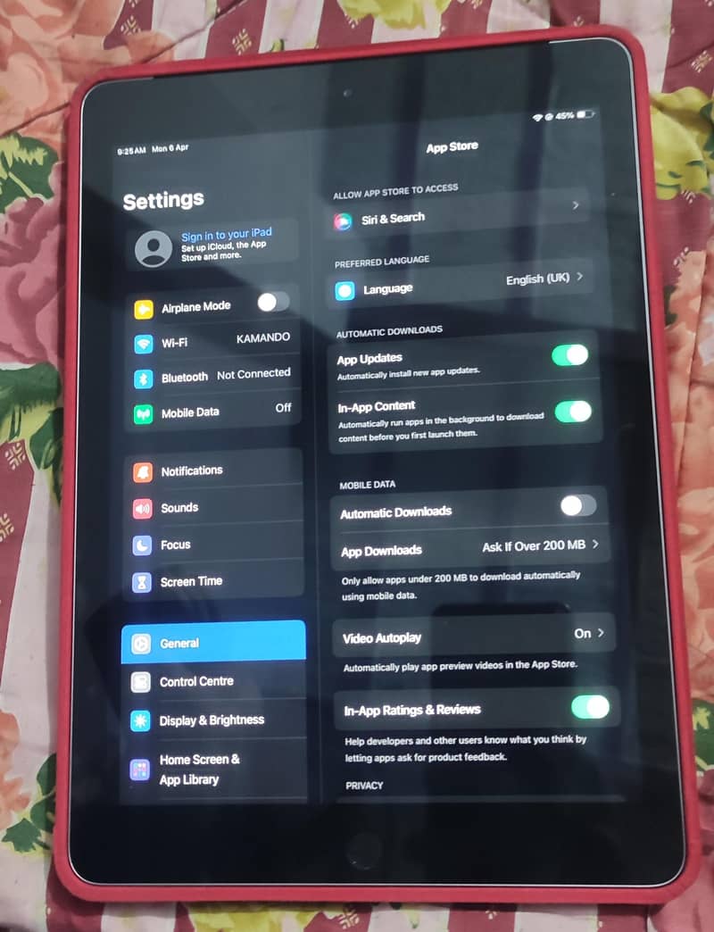 iPad 6th generation 2