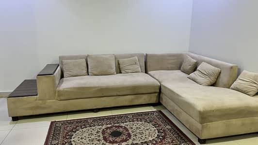 Sofa L shaped 5 seats