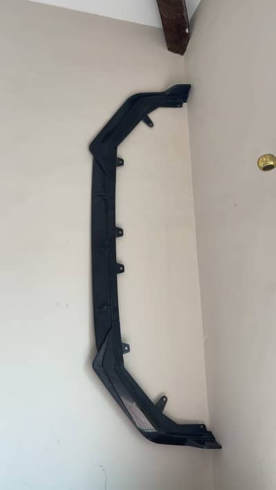 Honda civic carbon fiber front splitter