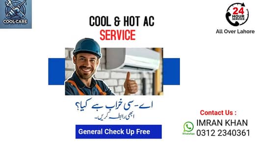 AC Services, Window AC repair, Emergency AC technician, AC gas charge