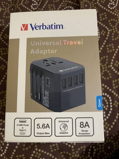 VERBATIM TRAVEL ADAPTER all in one