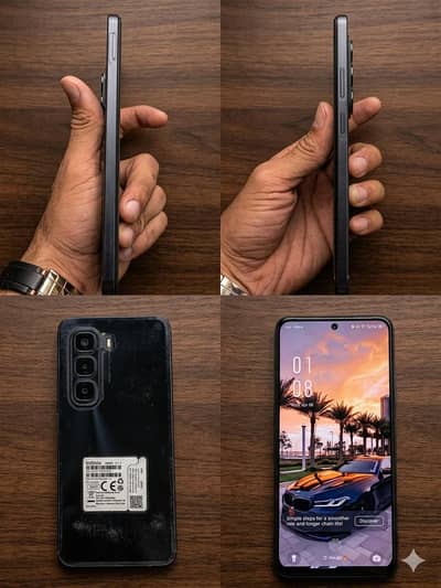 Infinix hot 50 pro+ 8/128 10 by 10 condition