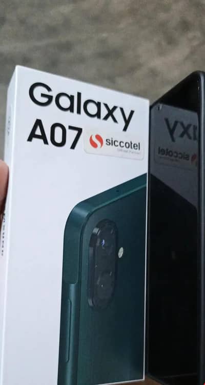 samsung a07 urgent sale 6+6 ram 128 rom