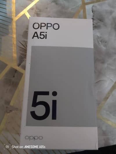 oppoA 5i for sale brand new condition