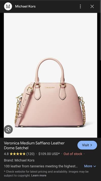 Michael Kors Dome Bag