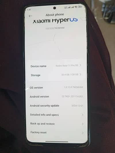 readmi note 11 pro 5 g 8/128