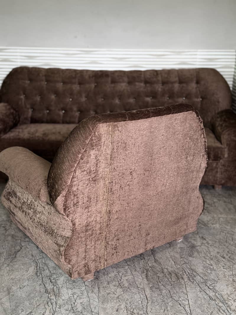 BROWN SOFA-SET 1