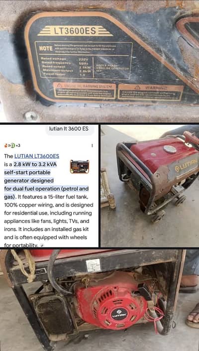Generator Utgent sale