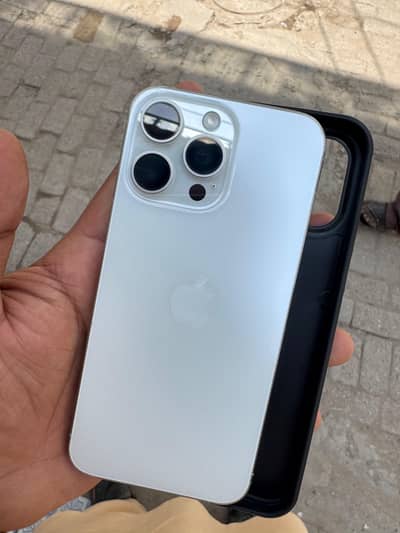 I phone 15 pro max (white) (256Gb)( jv)