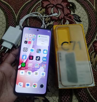 Exchange & Sale Realme C71, 6GB 128GB With Complete Box & 45w charger