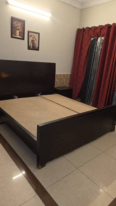 Double bed || bed || dressing Table || side tables || 8/10