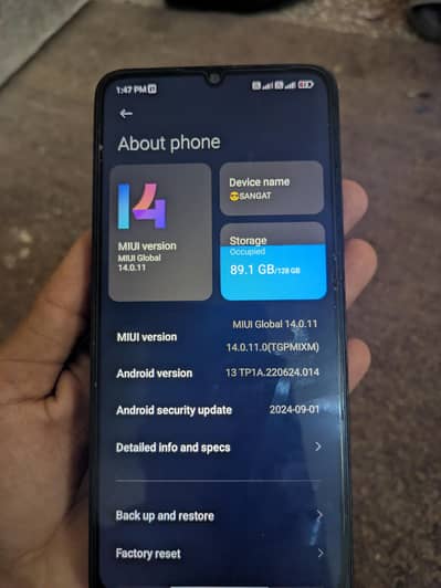 I am selling redmi 6/128GB approved