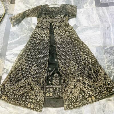 black maxi goon type