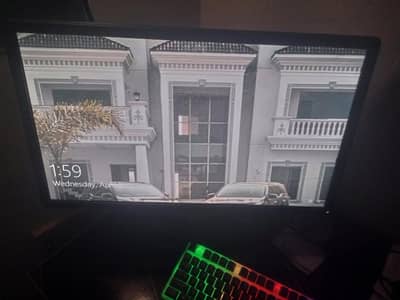 24inch Dell original led and keyboard