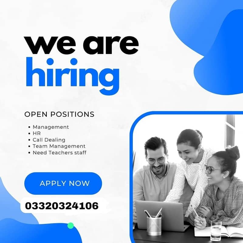 working vecancy available 0