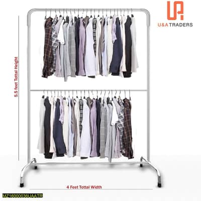 Cloth Hanging Stand Rack Organizer ,Delivery Available Across all