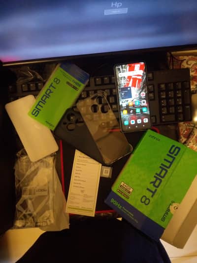 Infinix smart 8 new condition less used