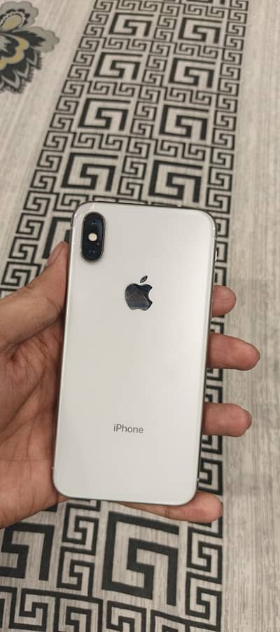 Iphome x (white colour)