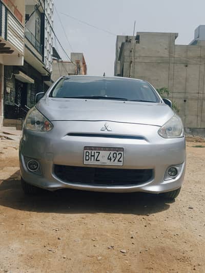 Mitsubishi mirage grade G push start