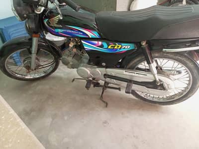 24 model Karachi registration he. fully maintain bike he .