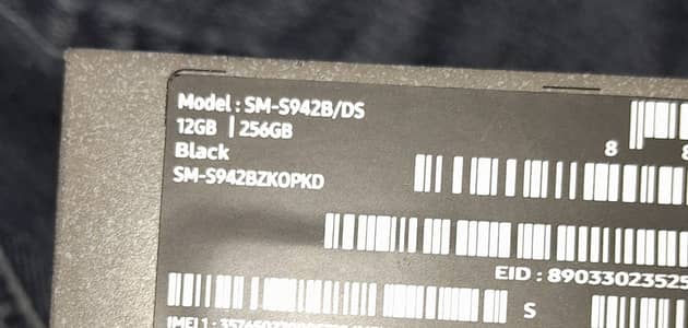 SAMSUNG S6 12GB/256GB + GALAXY AIRBUDS 3 FE | PTA| Box pack