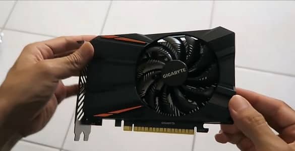 NVIDIA GTX 1050 Ti 4GB GDDR5 - Single Fan