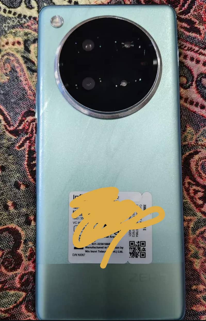 infinix zero 40 complete box 0