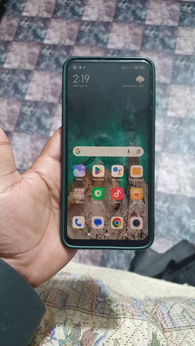 redmi note 9  6/128 gb pta official Approved  exchange possible