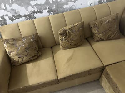 New sofa L shape urgent sale