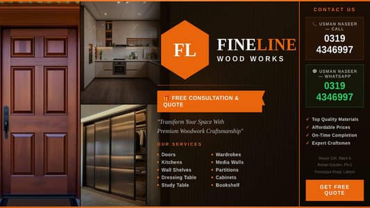 Fine line wood works