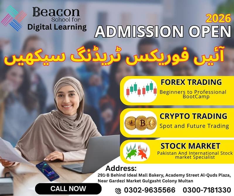 Learn Forex Trading, Crypto Trading in physical classes 0