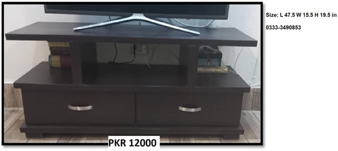 LCD Wooden Table