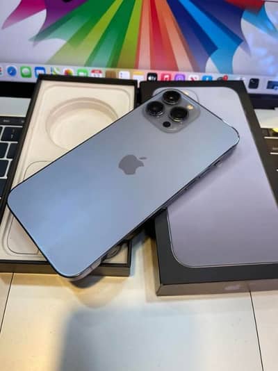 iPhone 13 pro max 256gb with full box for sale me