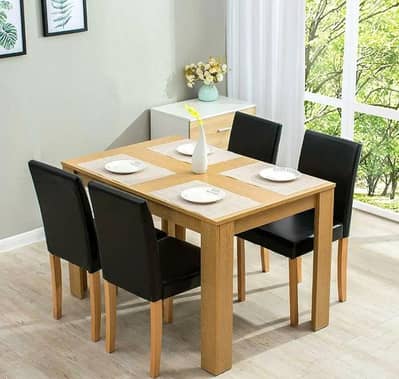 Modern Dining table with Chairs - Custom Design Tables