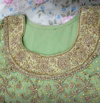 Bridal Maxi Dress for Walima Available in 7,500 Hazar