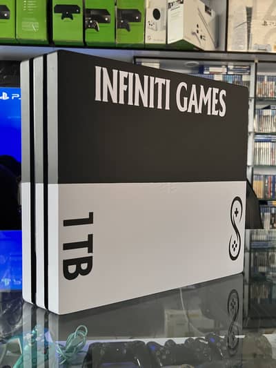 PS4 Pro 1TB sealed jailbreak with Games installed