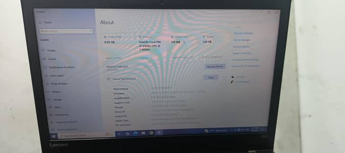 Lonovo Thinkpad laptop