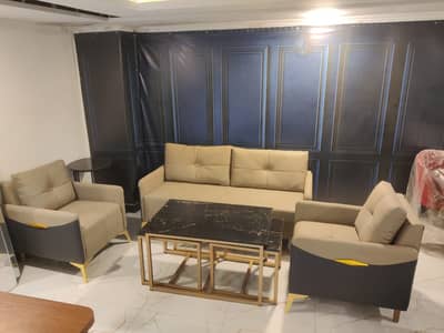 Sofa Set//6 Seater Sofa//Branded Soda Set//Wooden Sofa// Office Sofa