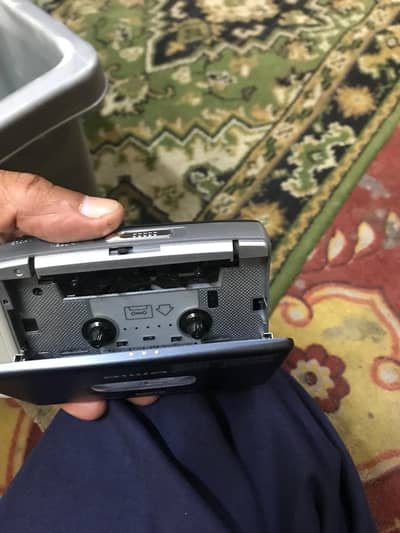 Casste and cd walkman player used good used