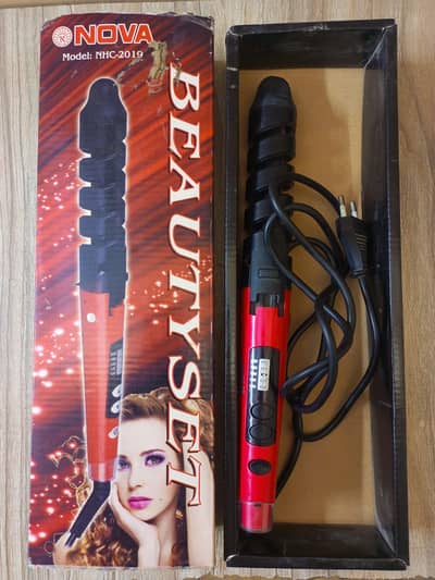 Nova beauty set hair curler in new condition