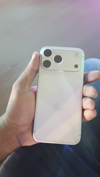 iPhone 17 pro max 256gb JV white color