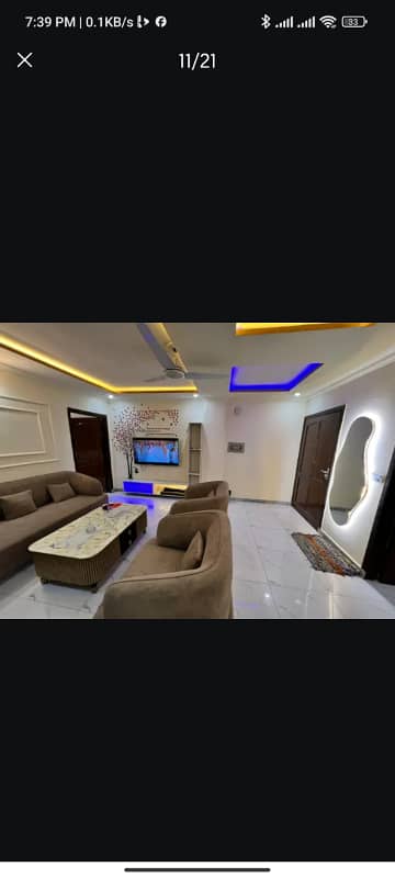 2 Bed Apartment apartments available for monthly rent in Islamabad E11 2