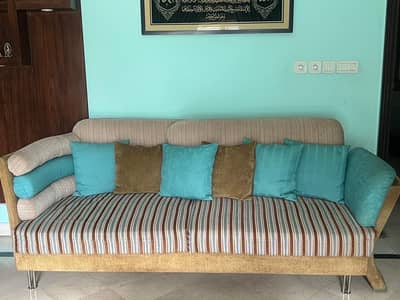 7-Seater Stylish Sofa Set (3+2+1+1) – Comfortable & Elegant