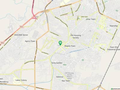 10 Marla Residential Plot for Sale Wapda Town Phase 2, Block N1