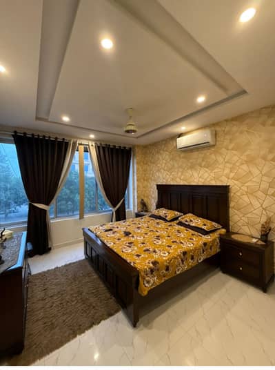 1 Bedroom VIP Full furnish flat per day available in Bahria town Lahore 0300 4561276