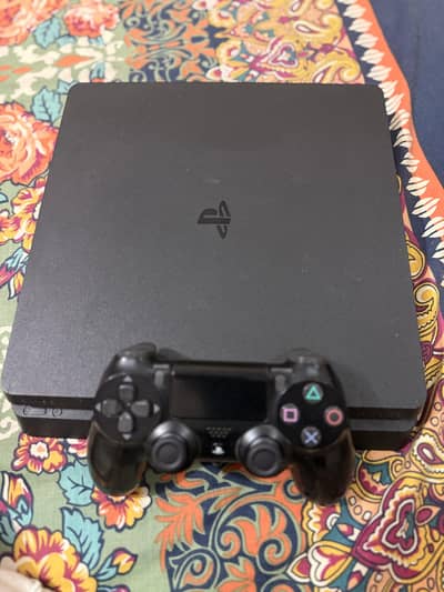 ps4 slim with 2 controllers wtsp 0312 9680115