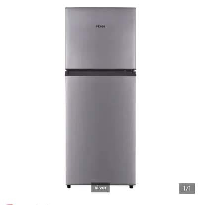 Haier Refrigerator 6 Cuft HRF-186 EBS - Comp Silver Direct Cool Fridge